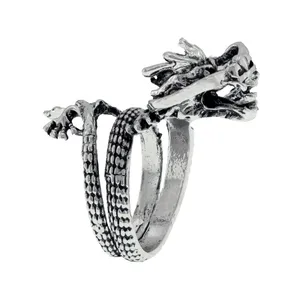 انگشتر مردانه برانت طرح اژدها چین