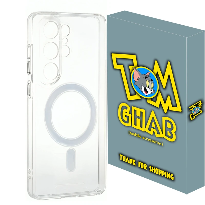 کاور تام قاب مدل مگ سیف طرح SPACE مناسب برای گوشی موبایل سامسونگ Galaxy S26 Ultra