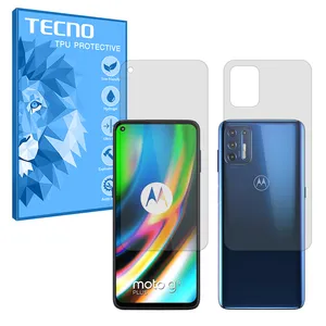 Tecno Resistant model matte Screen Protector Suitable for Motorola Moto G9 Plus Mobile Phone Comes with a back protector