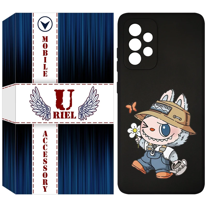 کاور یوریل مدل KSH کد 111 طرح عروسک لبوبو مناسب برای گوشی موبایل سامسونگ Galaxy A33 5G