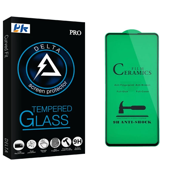 محافظ صفحه نمایش سرامیکی پی کی مدل Delta Glass مناسب برای گوشی موبایل سامسونگ Galaxy A71