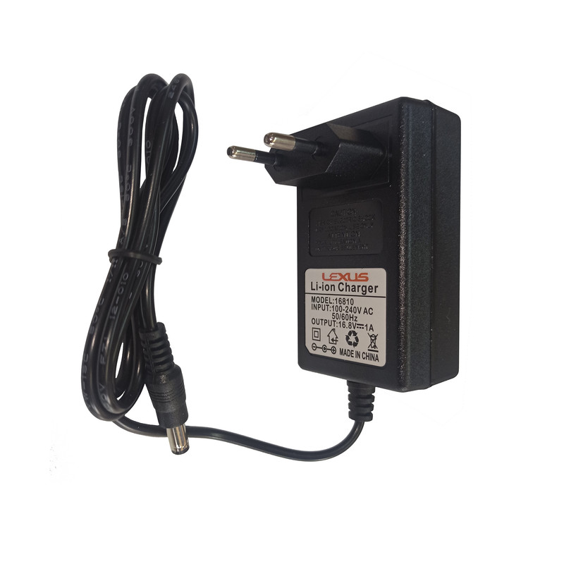 شارژر باتری 16.8 ولت 1 آمپر لکسوس مدل 16810 شارژر باتری 16.8 ولت 1 آمپر لکسوس مدل 16810