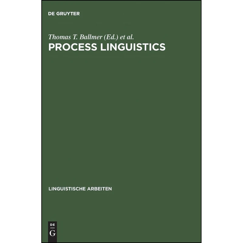 کتاب Process Linguistics  اثر nan انتشارات De Gruyter
