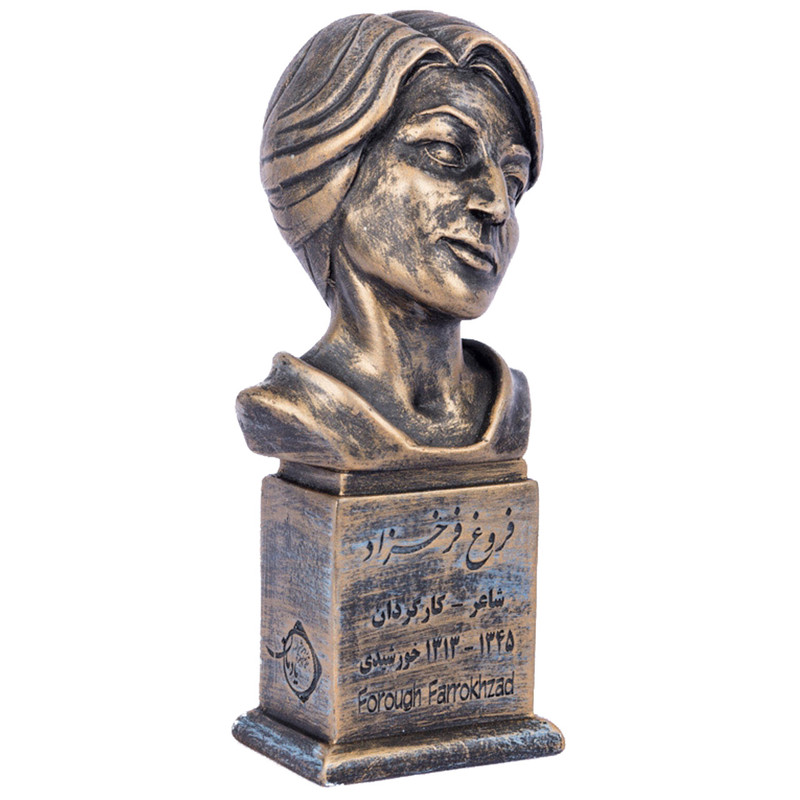 سردیس یادمان مدل فروغ فرخزاد کد S107