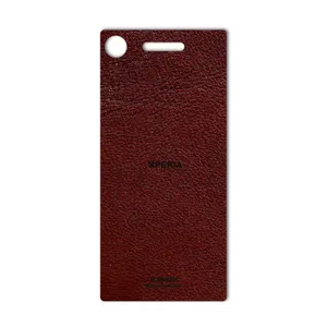 MAHOOT Natural Leather Sticker for Sony Xperia XZ1