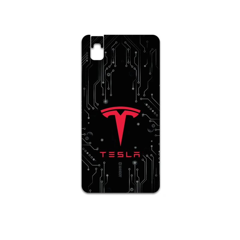 برچسب پوششی ماهوت مدل TESLA-Motors مناسب برای گوشی موبایل آنر 7i