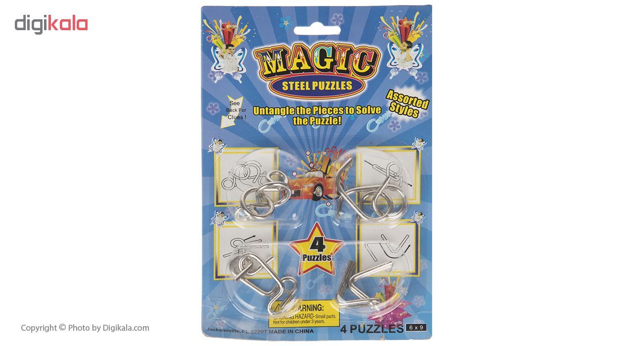 پازل فلزی هشت تکه مدل Magic 2 main 1 1