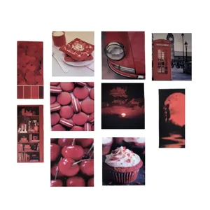 کاغذ رنگی مدل اسکرپ بوک شفاف طرح تم ساز بسته 10 عددی