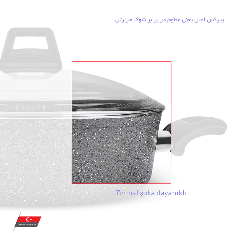 در قابلمه و تابه مدل BOMBELİ سایز 32