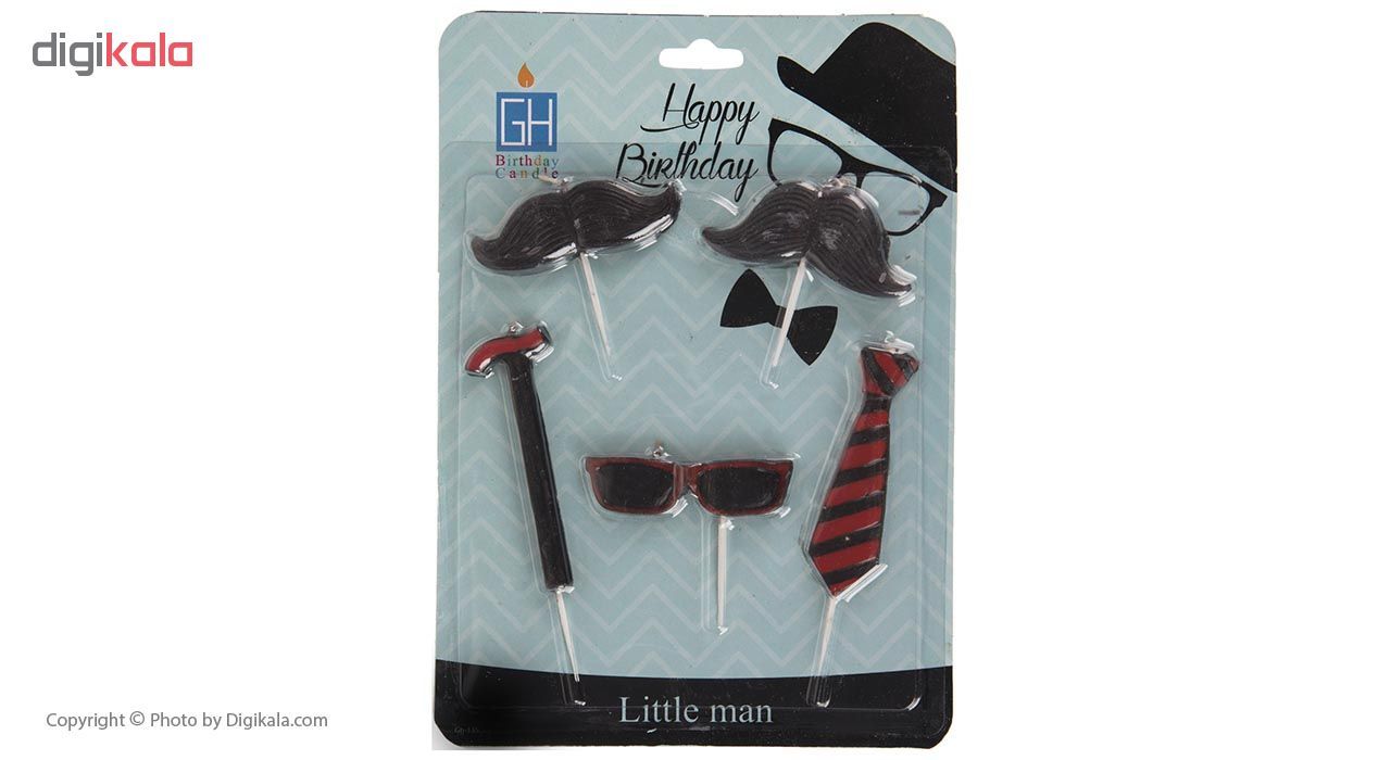 شمع تولد مدل Little Man 370 main 1 1