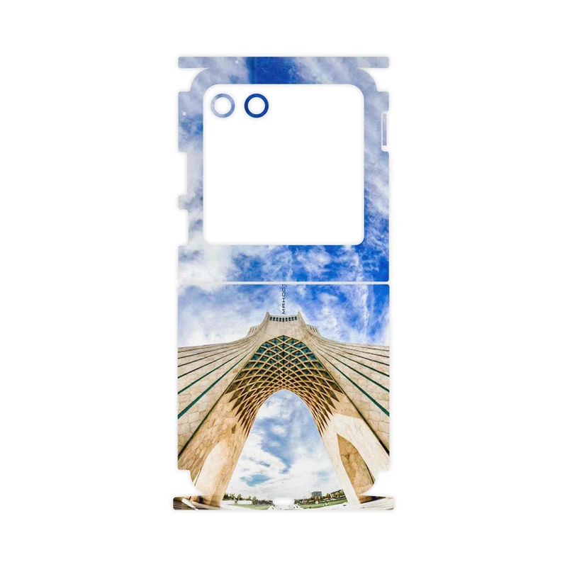 برچسب پوششی ماهوت مدل AZADI_Tower-FullSkin مناسب برای گوشی موبایل موتورولا Razr 40 Ultra