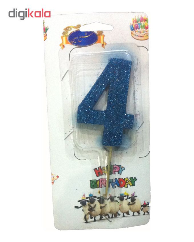 شمع طرح عدد 4