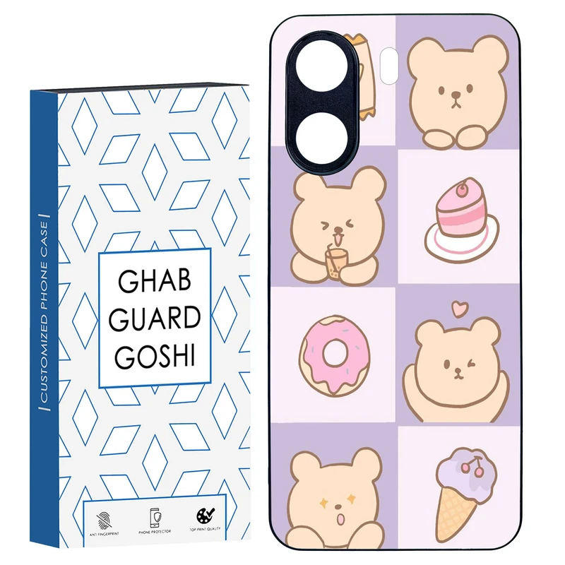 کاور قاب گارد گوشی طرح عروسکی کد TPU-043 مناسب برای گوشی موبایل شیائومی REDMI 13C / POCO C65