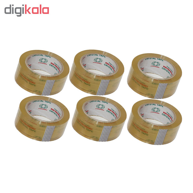 نوار چسب جانسون مدل KA02 عرض 5 سانتی متر بسته 6 عددی نوار چسب جانسون مدل KA02 عرض 5 سانتی متر بسته 6 عددی