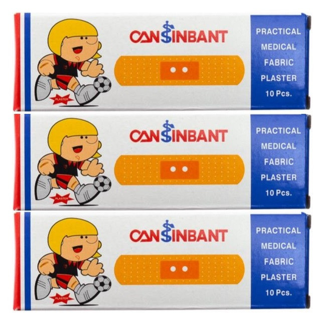 چسب زخم کنسینبانت بسته 10 تایی مجموعه 3 عددی