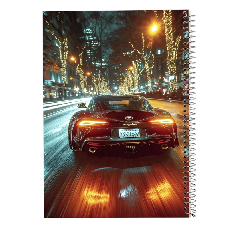 دفتر مشق 50 برگ مدوپد مدل need for speed کد DF13642