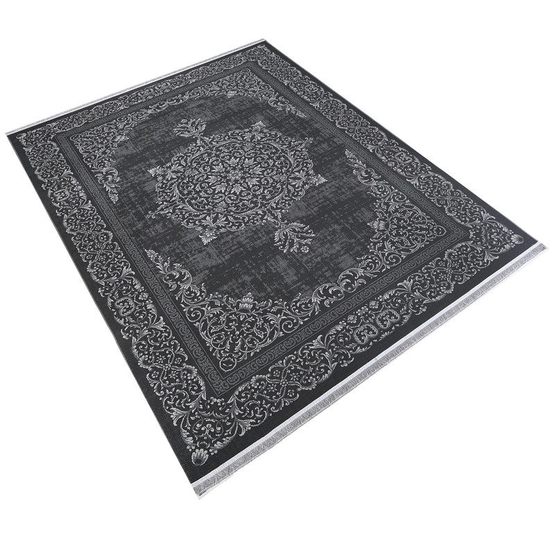 گلیم ماشینی دنیای فرش مدل ترمه فیلی کد 2006