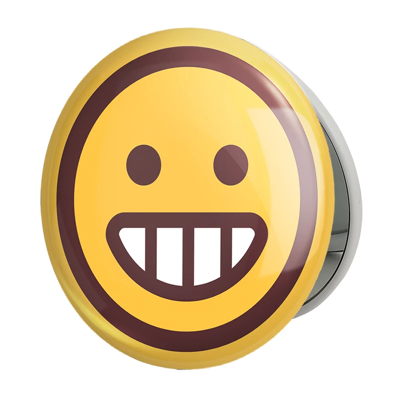 آینه جیبی خندالو طرح ایموجی Emoji مدل تاشو کد 3022 