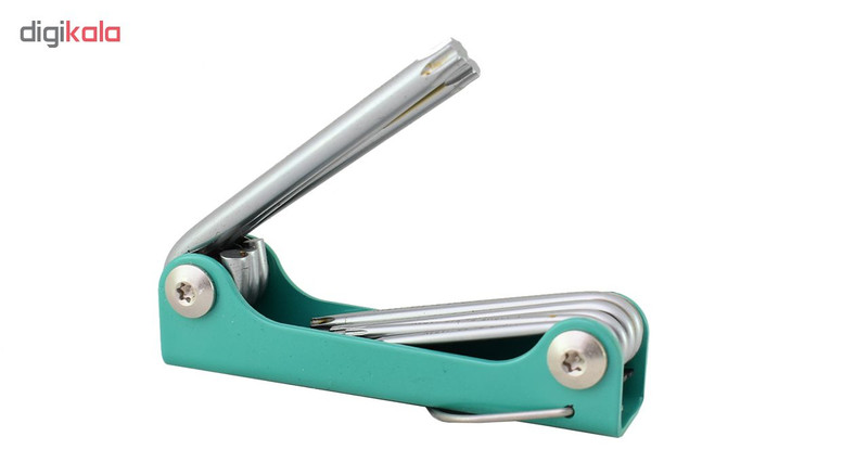 مجموعه 7 عددی آچار آلن تاشو لایت مدل TX-3308