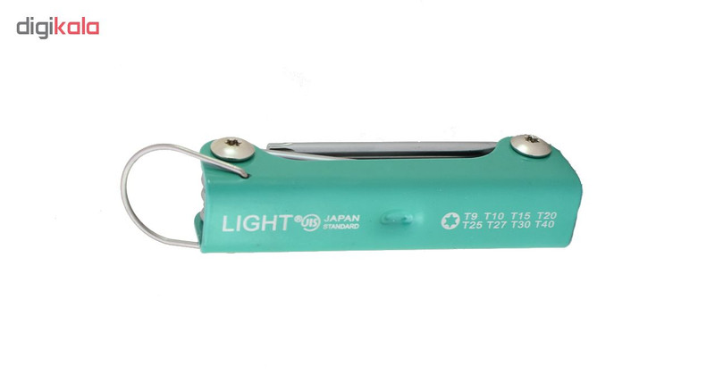 مجموعه 7 عددی آچار آلن تاشو لایت مدل TX-3308