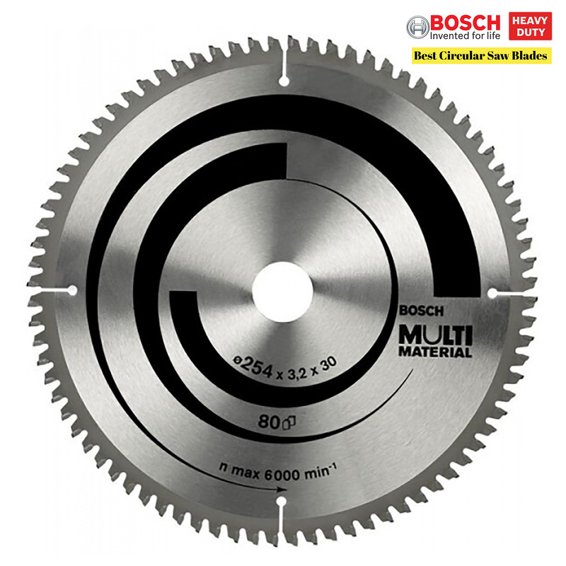 تیغ اره فارسی بر بوش مدل مولتی متریال 254MM-80T