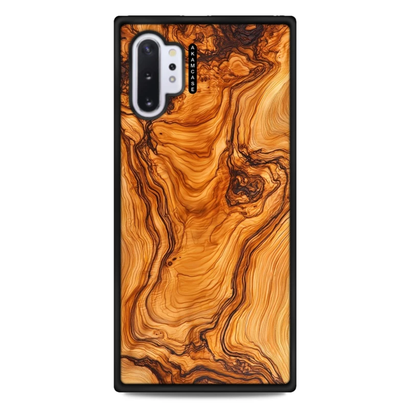 کاور آکام مدل AMC-WSGN10P-WOOD-25 مناسب برای گوشی موبایل سامسونگ Galaxy Note 10 Plus