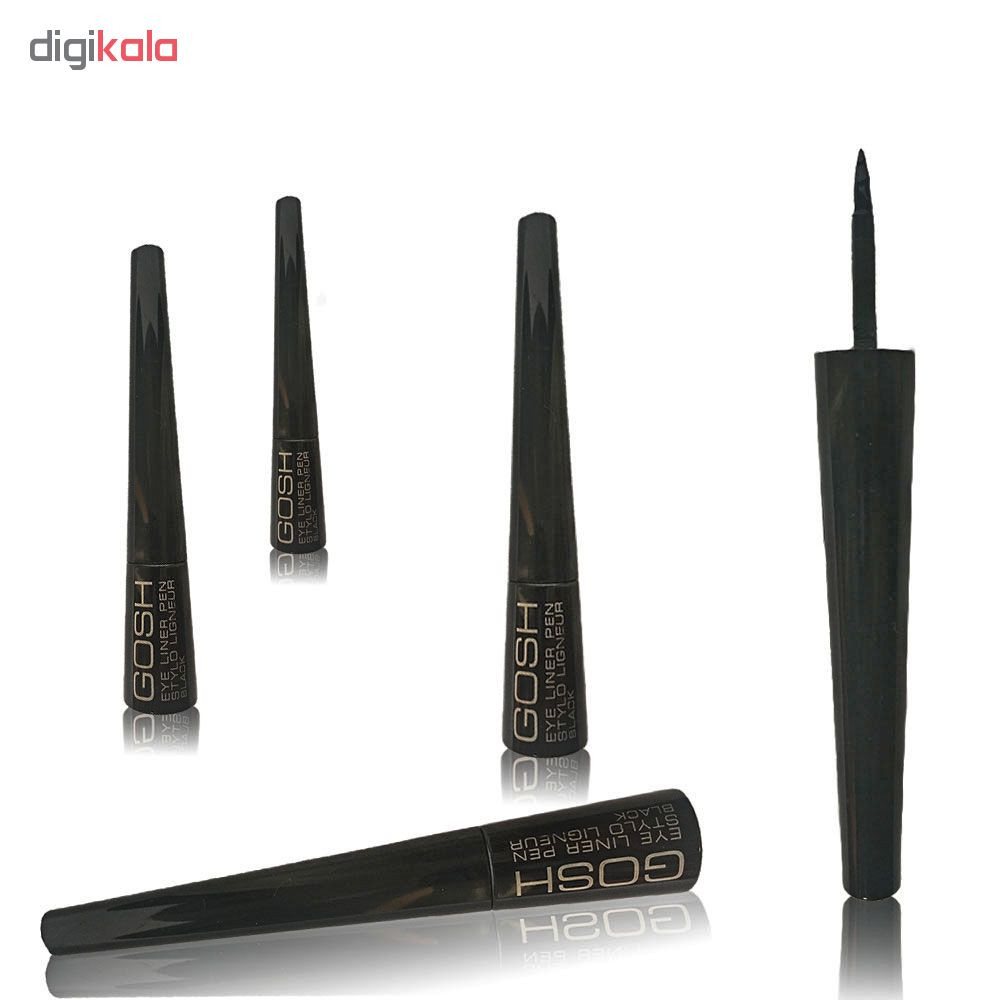 خط چشم مایع گاش مدل Stylo Ligneur Black