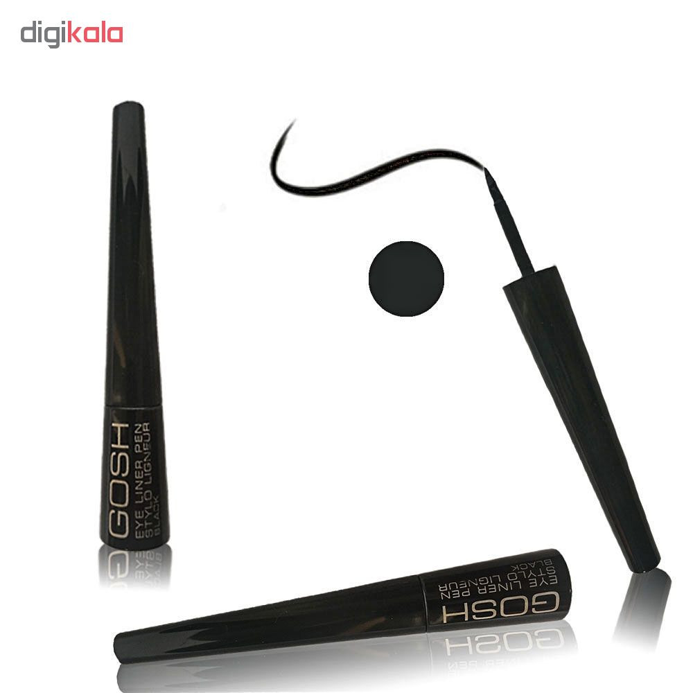 خط چشم مایع گاش مدل Stylo Ligneur Black
