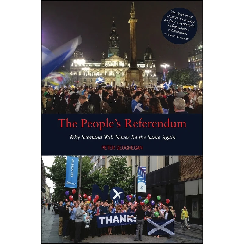 کتاب The Peoples Referendum اثر Peter Geoghegan انتشارات Luath Press Ltd