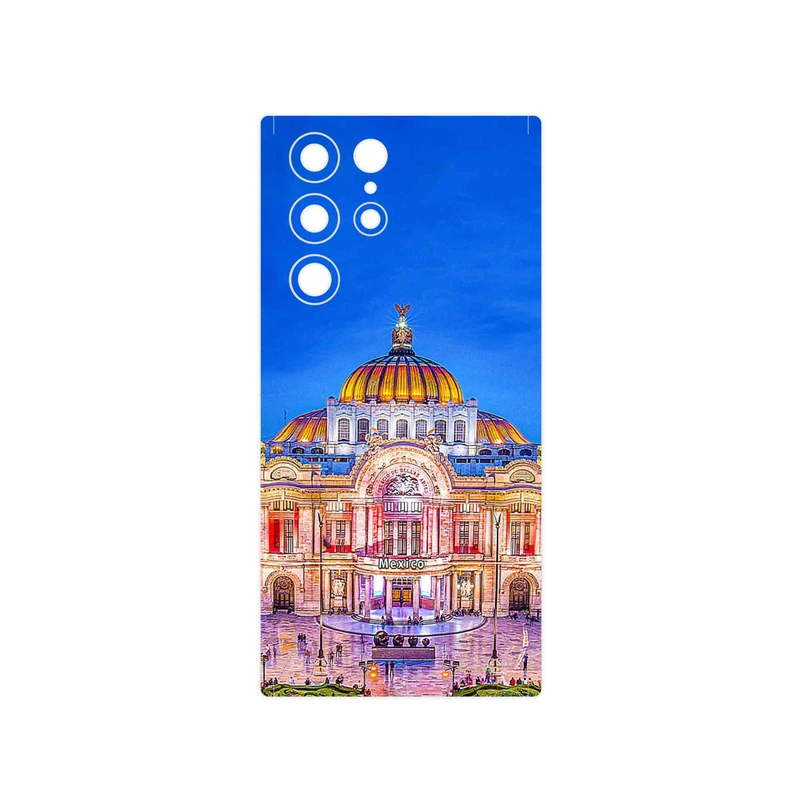 برچسب پوششی ماهوت مدل Mexico City مناسب برای گوشی موبایل سامسونگ Galaxy S22 Ultra 5G
