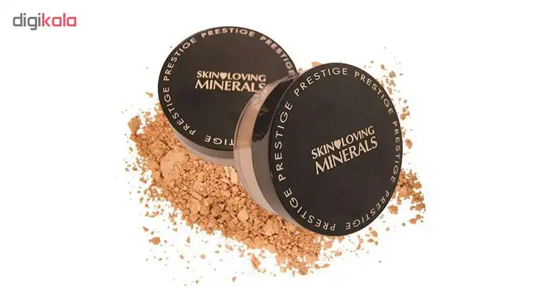 پودر تثبیت کننده پرستیژ مدل GENTLE FINISH MINERAL شماره MFN-03