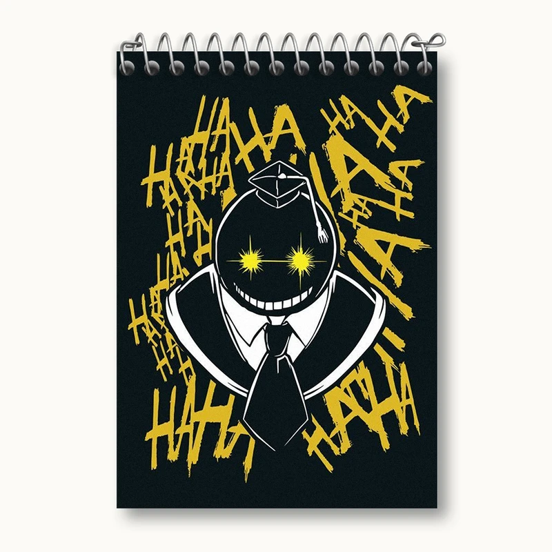 دفتر یادداشت 50 برگ خندالو مدل کورو سنسی انیمه کلاس آدمکشی کد 32060