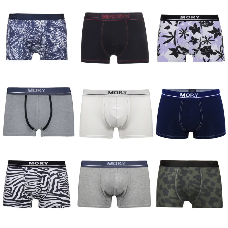 شورت پادار مردانه موری مدل 08 بسته 9 عددی