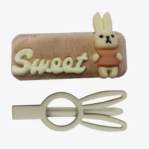 گیره مو دخترانه مدل خرگوش کد 10 بسته 2 عددی