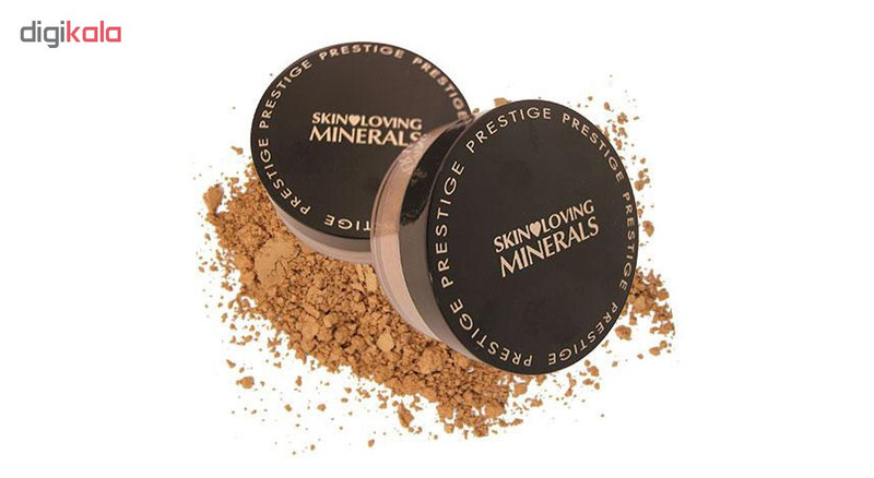 پودر تثبیت کننده پرستیژ مدل GENTLE FINISH MINERAL شماره MFN-04