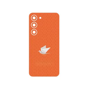 MAHOOT Minimalist origami bird Cover Sticker for Samsung Galaxy S23