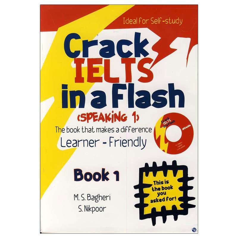 کتاب Crack Ielts in a Flash Speaking 1 self-study اثر جمعی از نویسندگان انتشارات هدف نوین
