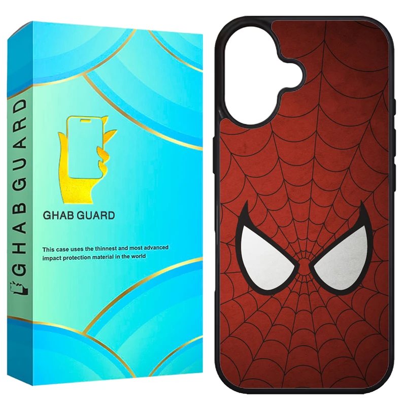 کاور قاب گارد طرح اسپایدر من مدل G16PL مناسب برای گوشی موبایل اپل iPhone 16 Plus
