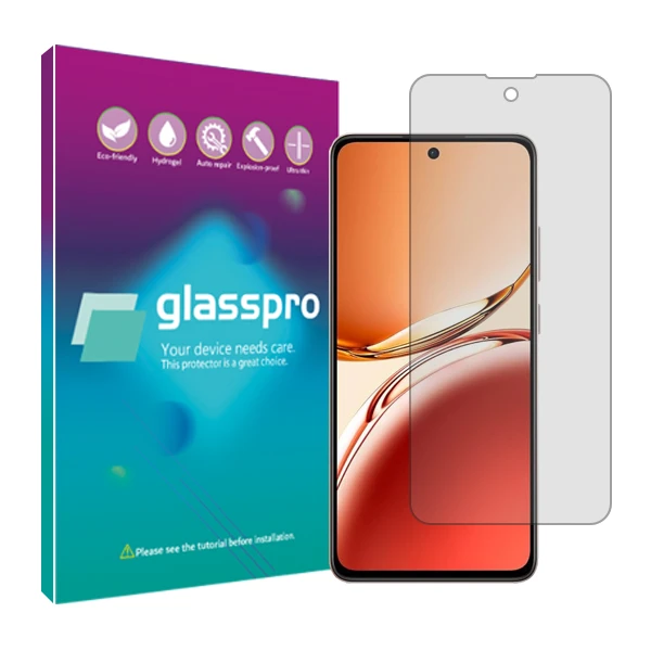 محافظ صفحه نمایش شفاف گلس پرو مدل Resistant‌ مناسب برای گوشی موبایل اوپو Reno12 F