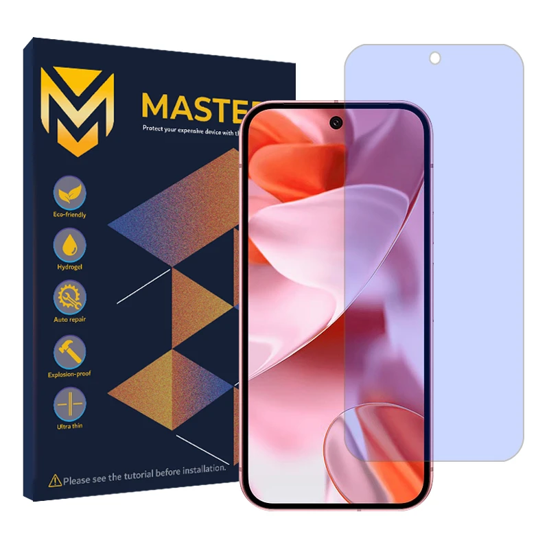 محافظ صفحه نمایش ضداشعه آبی مستر مدل Resistant مناسب برای گوشی موبایل گوگل Pixel 9