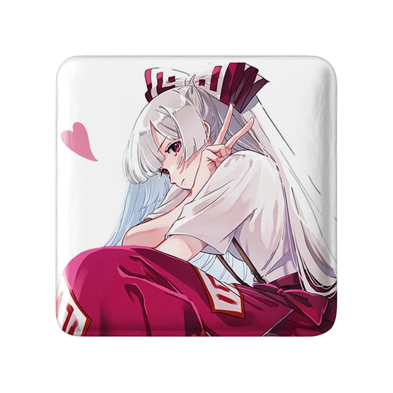 پیکسل خندالو طرح بازی توهو Touhou مدل مربعی کد 35754