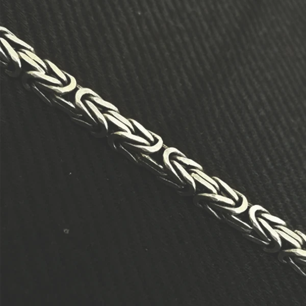 عکس شماره 14 : دستبند نقره مردانه مدل tbskraldas22