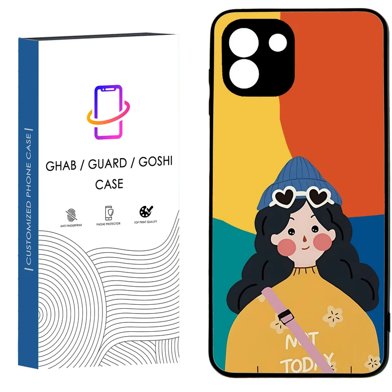 کاور قاب گارد گوشی طرح دخترانه کد 18- TPU مناسب برای گوشی موبایل   سامسونگ Galaxy A03