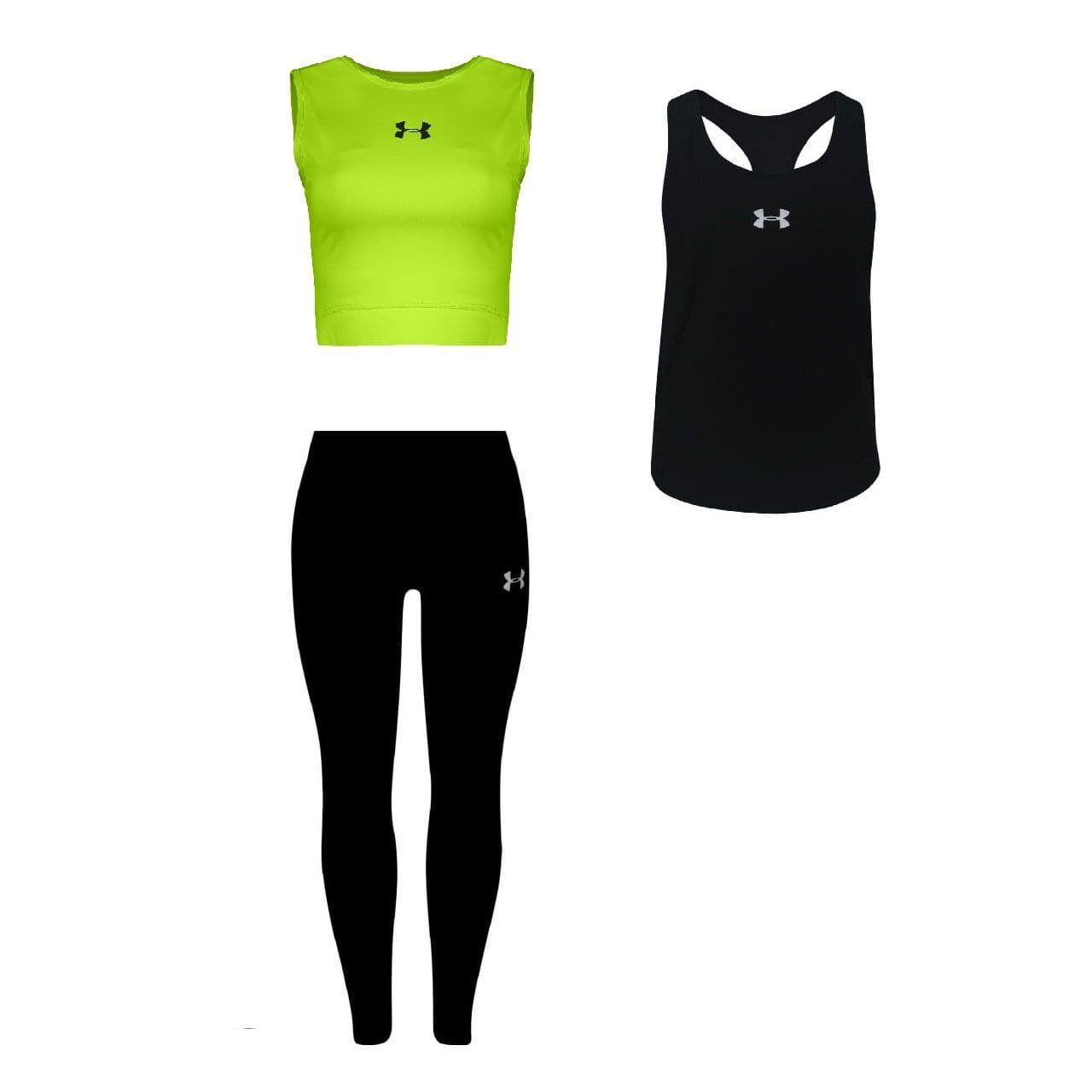 ست 3 تکه لباس ورزشی زنانه مدل k-640102 - - 1