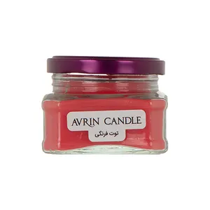 شمع اورین مدل توت فرنگی