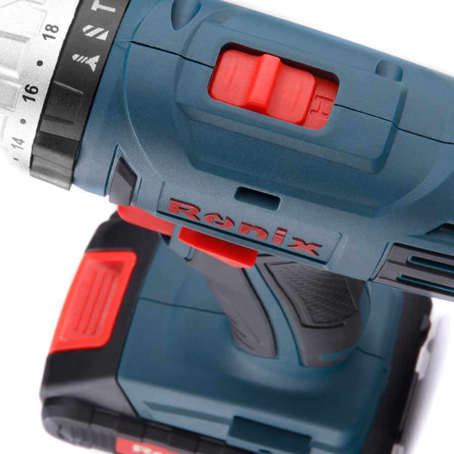 دریل پیچ گوشتی شارژی رونیکس مدل 8018 دریل پیچ گوشتی شارژی رونیکس مدل 8018