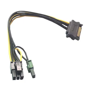 مبدل ساتا به PCIE برق کارت گرافیک مدل GPURIG