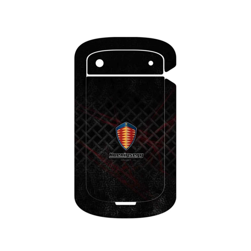 برچسب پوششی ماهوت مدل Koenigsegg Automotive AB مناسب برای گوشی موبایل بلک بری Bold Touch 9900