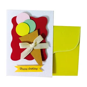 کارت پستال دست ساز مدل Happy Birthday Ice Cream