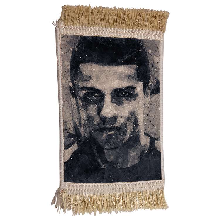 فرش ماشینی دیوارکوب مدل رونالدو کد 520